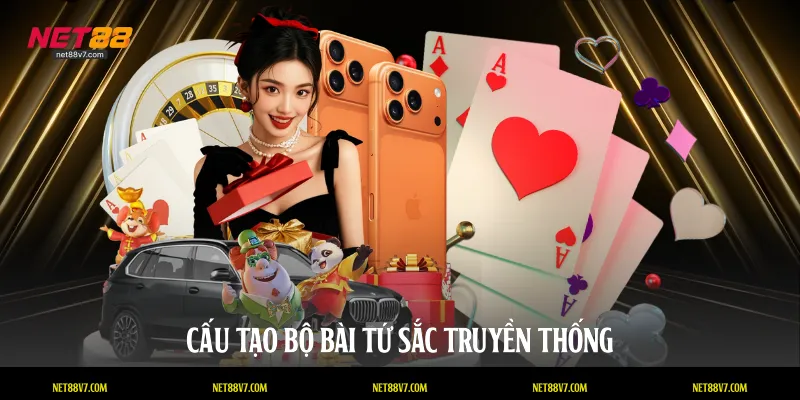 Cấu tạo bộ bài tứ sắc truyền thống