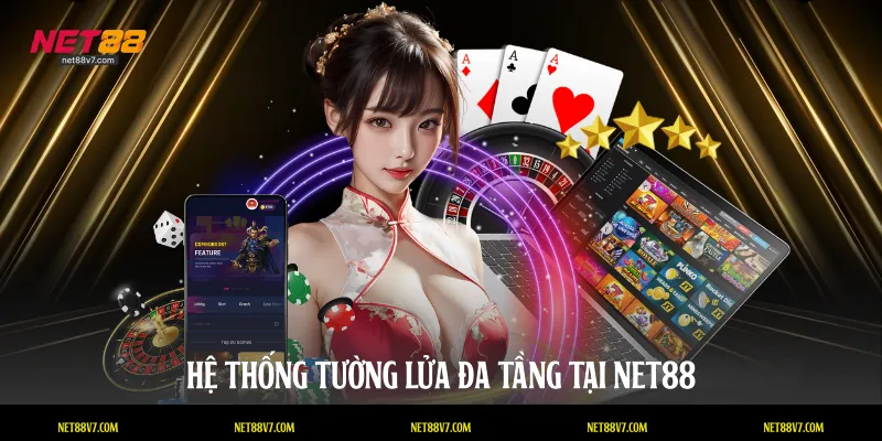 Hệ thống tường lửa đa tầng tại NET88